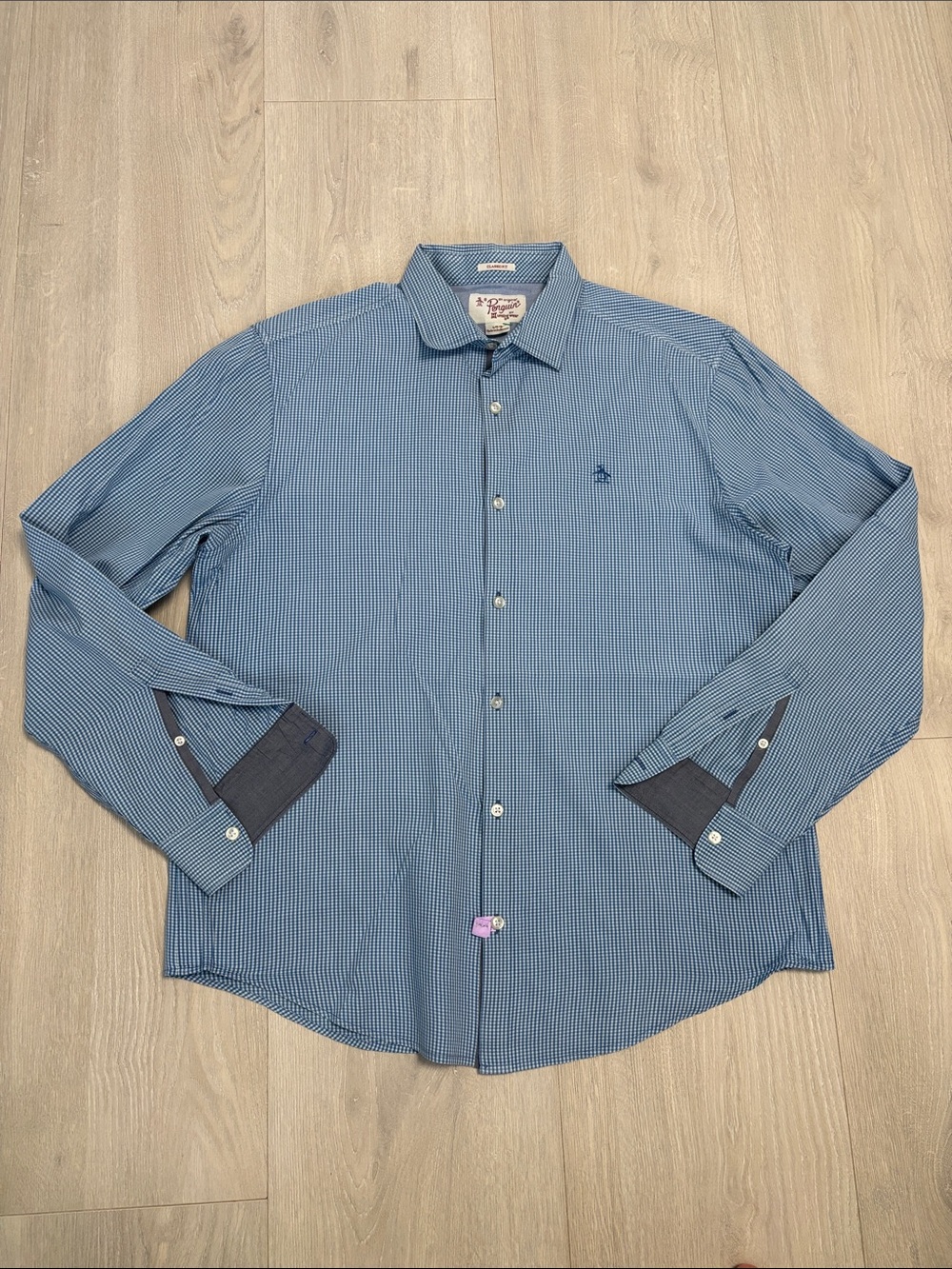 🔥BUNDLESALE Mens L Original Penguin Classic Fit Dress Casual Shirt